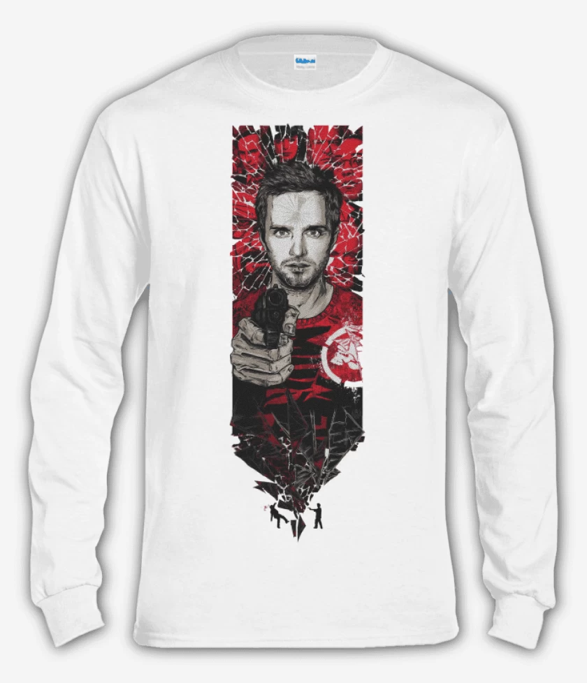 Polera manga larga Blanco de Jesse