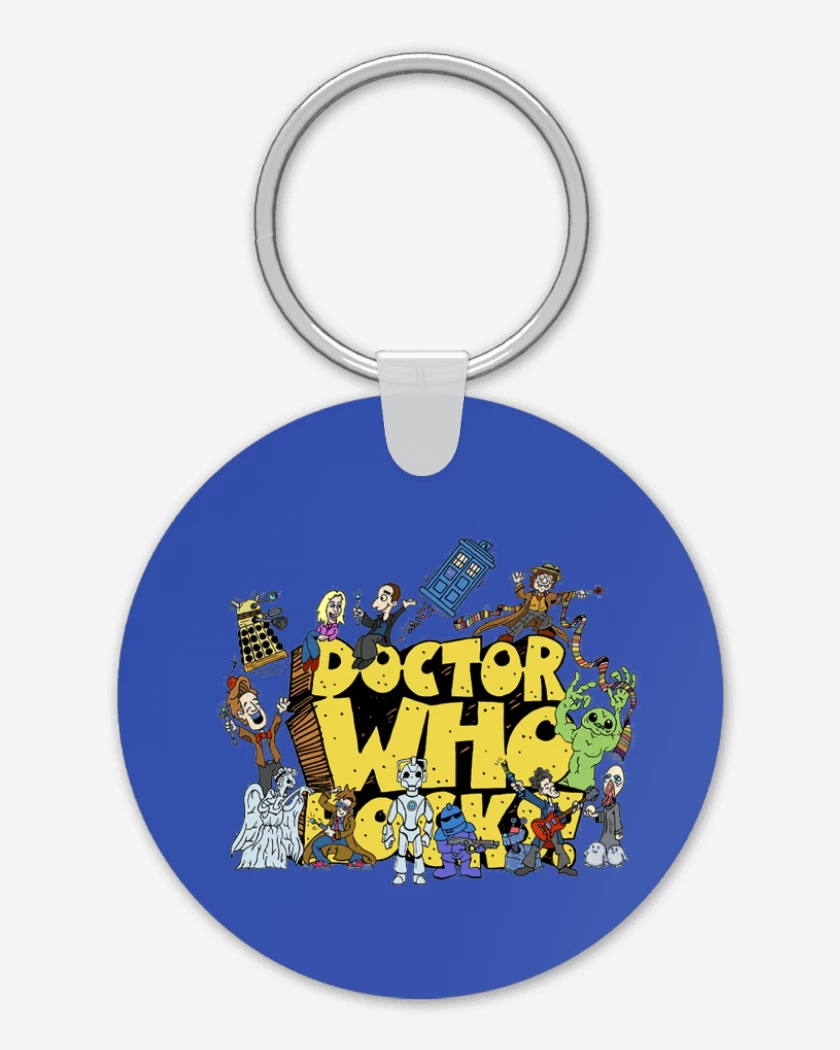 Llavero Azul Rey de Doctor who