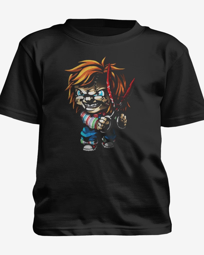 Polera de niño Negro de Chuky