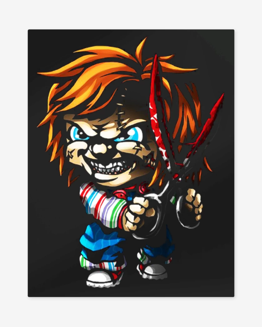 Print metalico Chuky