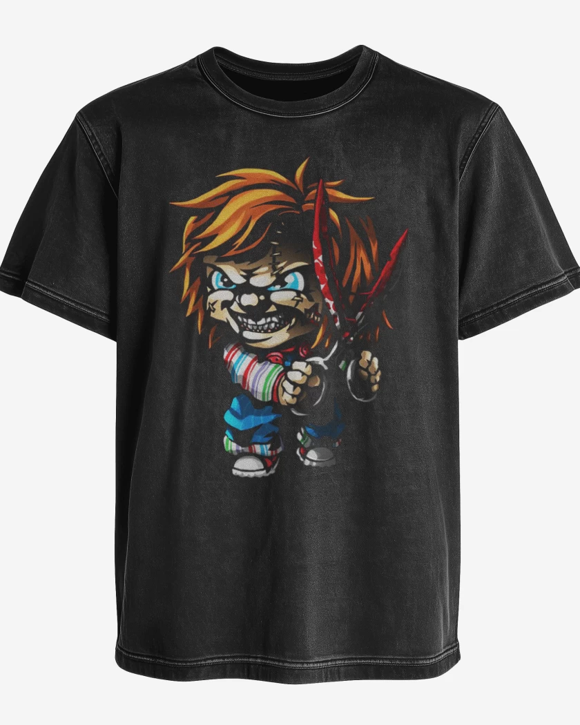 Polera desgastada Chuky