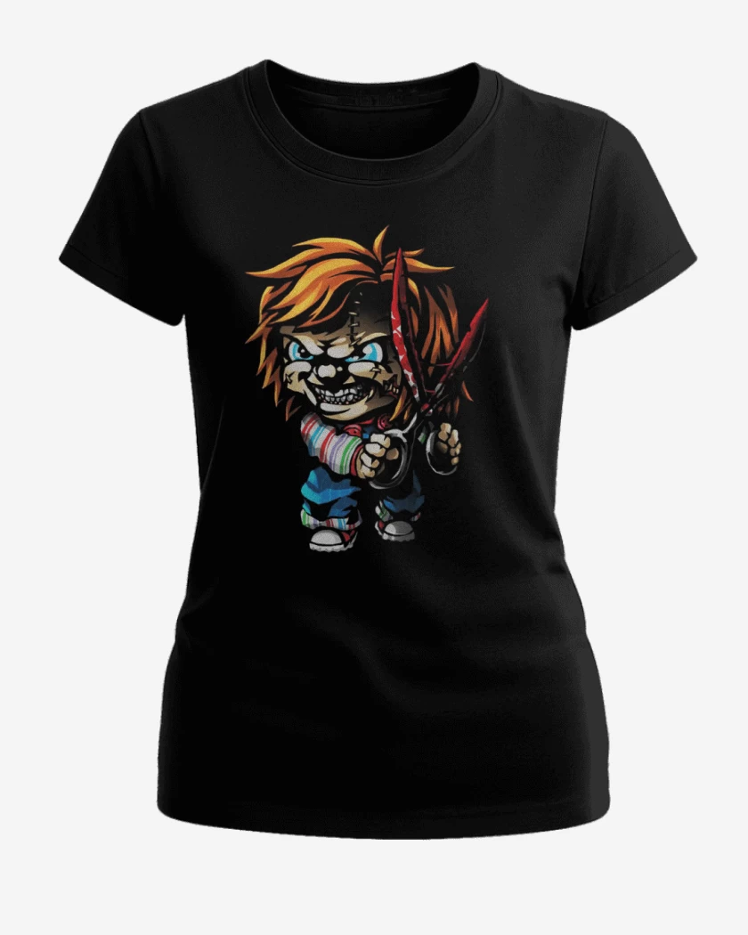 Polera de Mujer Negro de Chuky