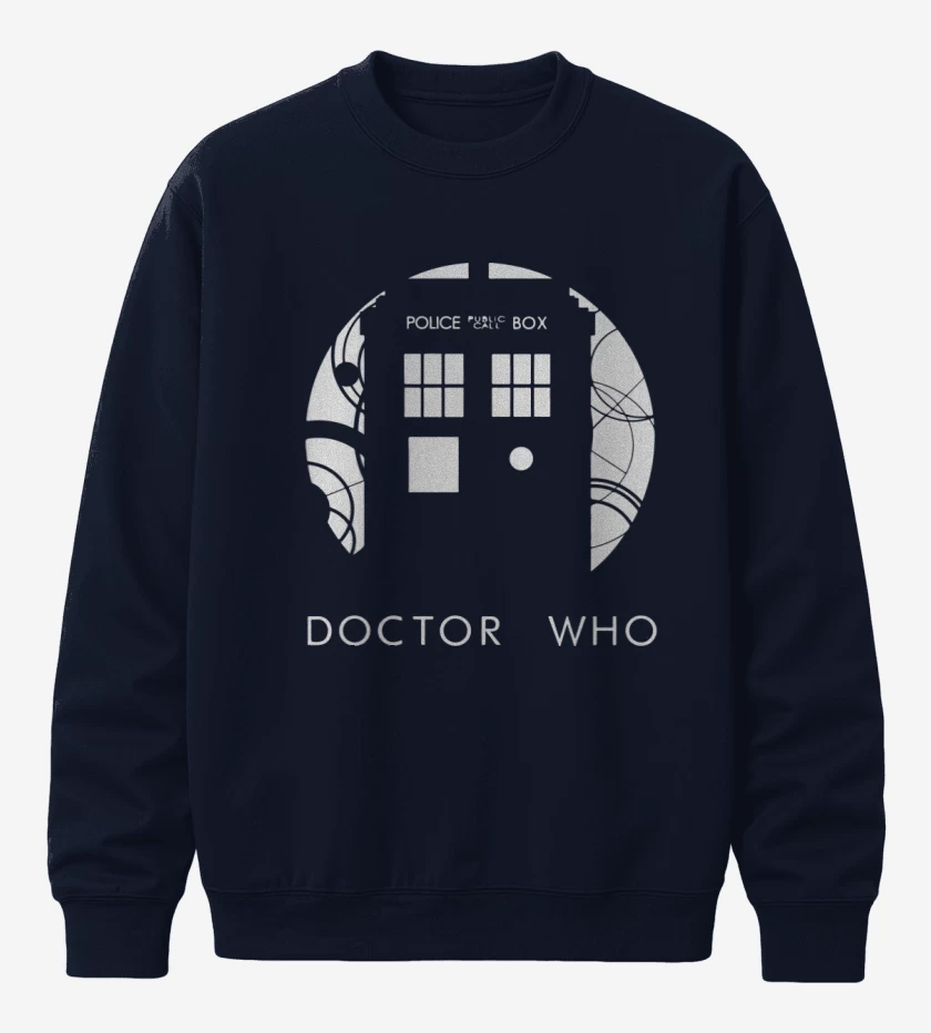 Poleron polo Azul Marino de Doctor who2