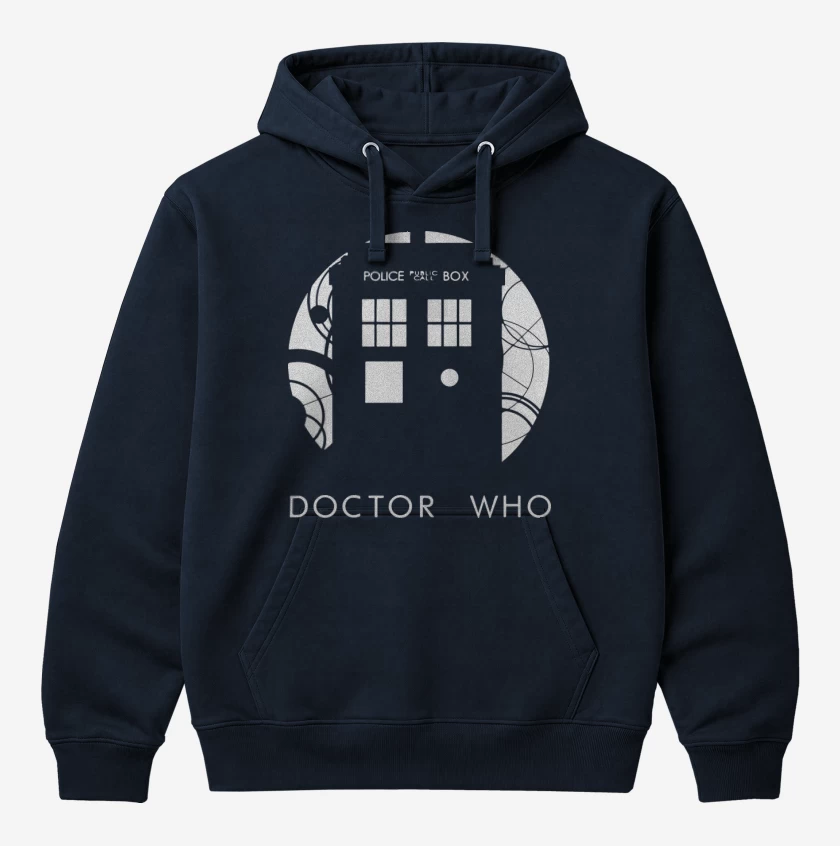 Polerón Canguro Azul Marino de Doctor who2