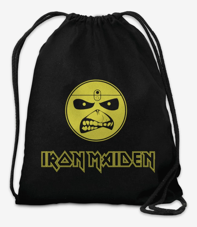Mochila Negro de Iron maiden