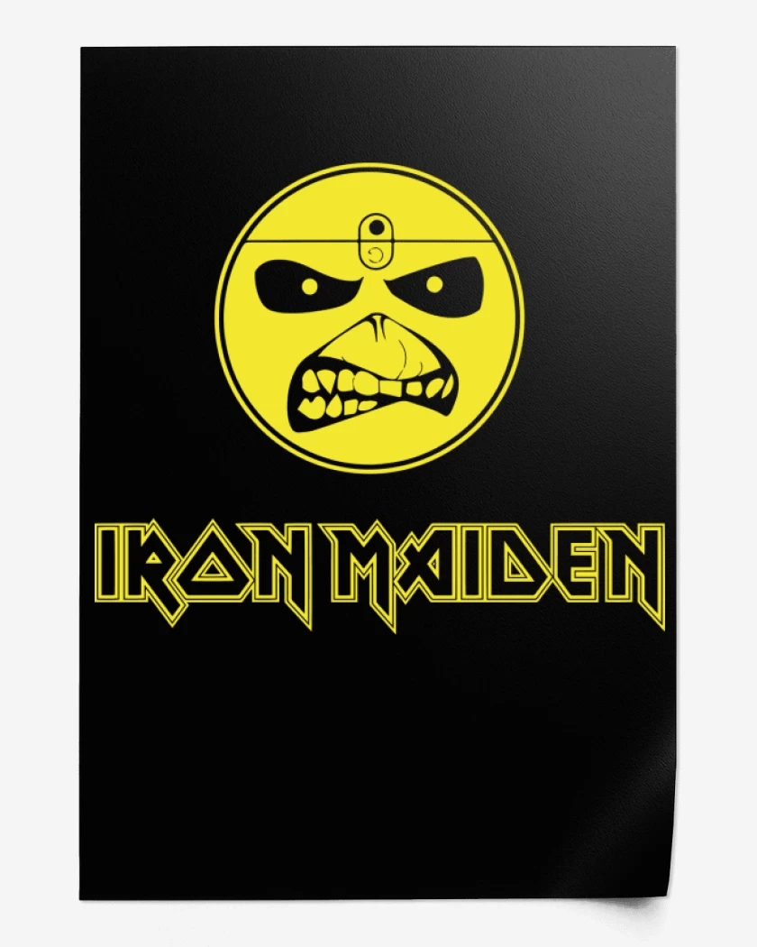Print Iron maiden