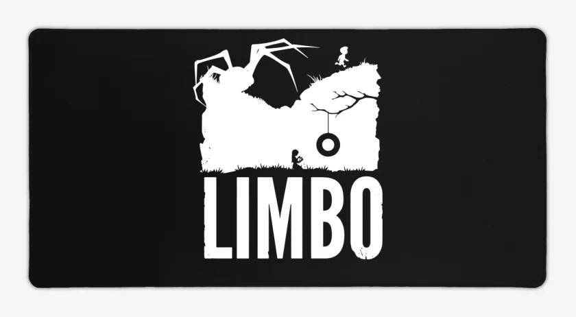 Mouse pad Gamer Negro de Limbo
