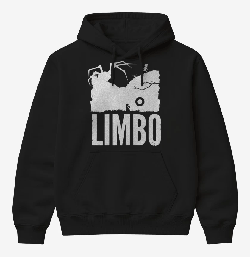 Poleron Canguro básico Negro de Limbo