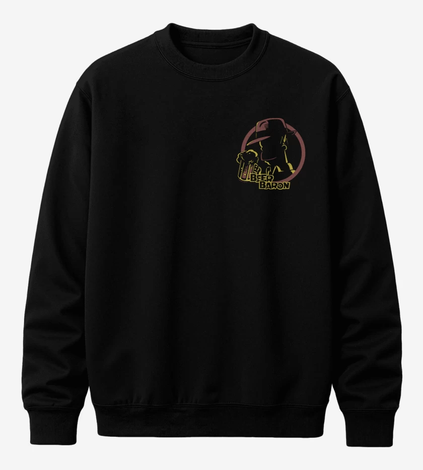 Poleron polo Negro de Beer baron