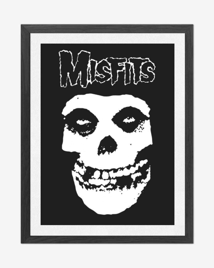 Cuadro decorativo Negro de The Misfits