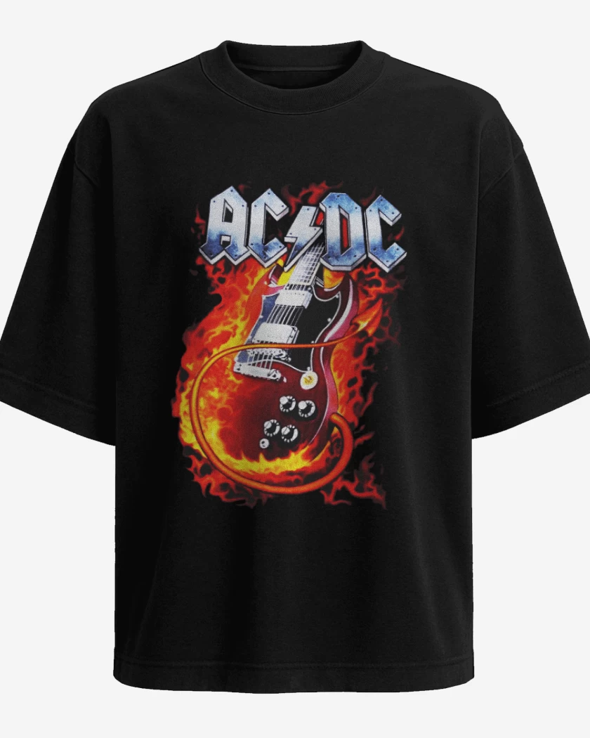 Polera Oversize ACDC