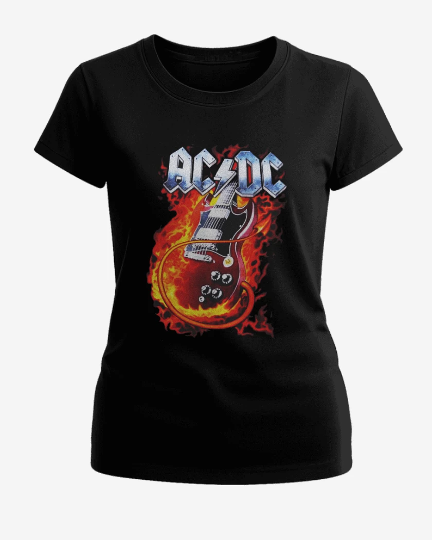 Polera de Mujer ACDC