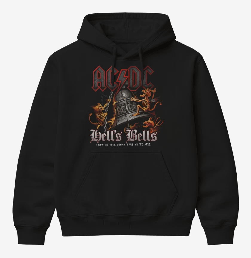 Poleron Canguro básico Acdc 2