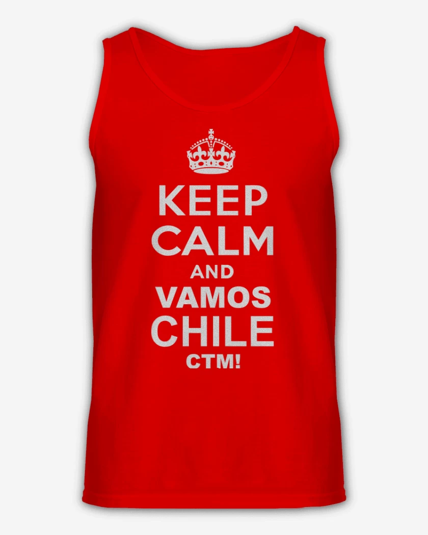 Sudadera Keep calm and vamos chile ctm