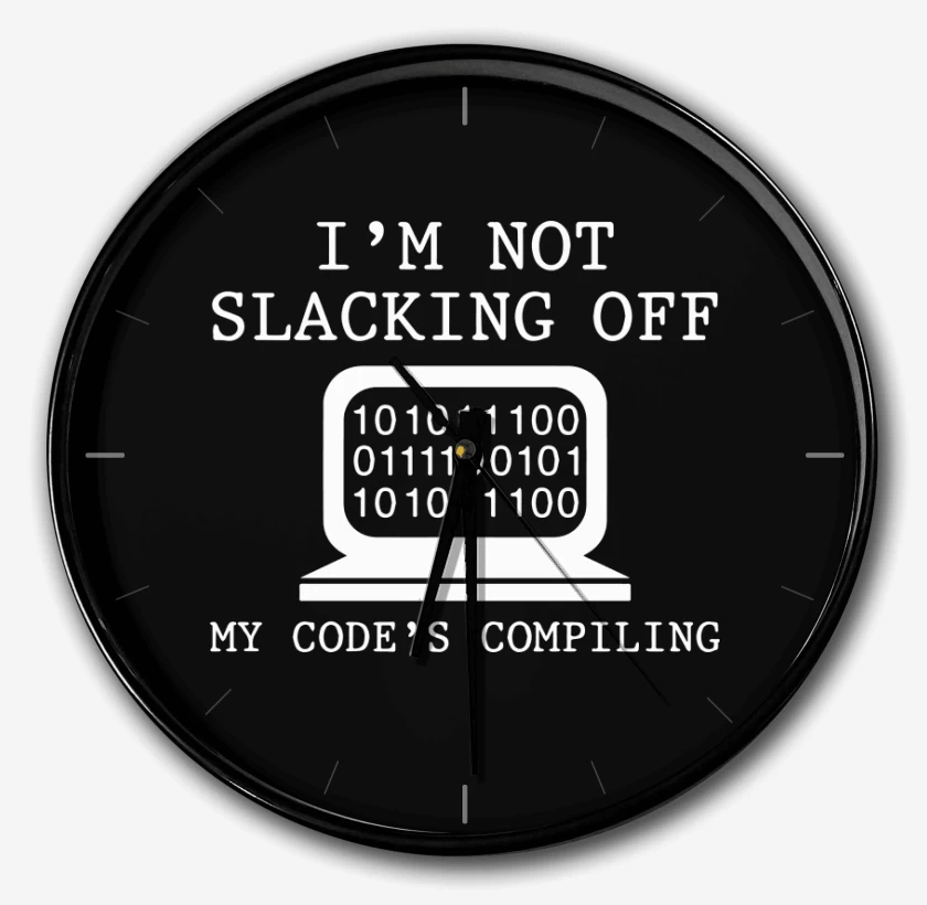 Reloj Im not slacking off my code compiling