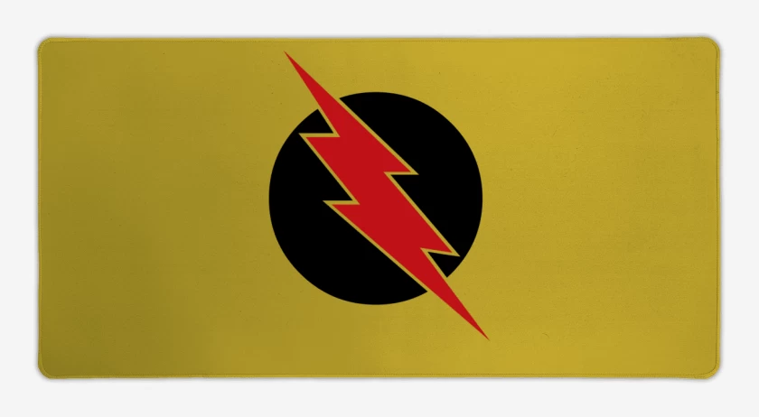 Mouse pad Gamer Rayo circular reversa