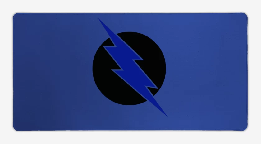 Mouse pad Gamer Rayo circular muy malo