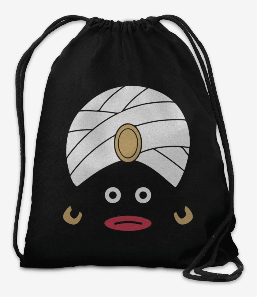 Mochila Negro de mr popo
