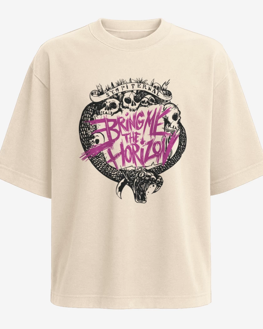 Polera Oversize Bring me the horizon