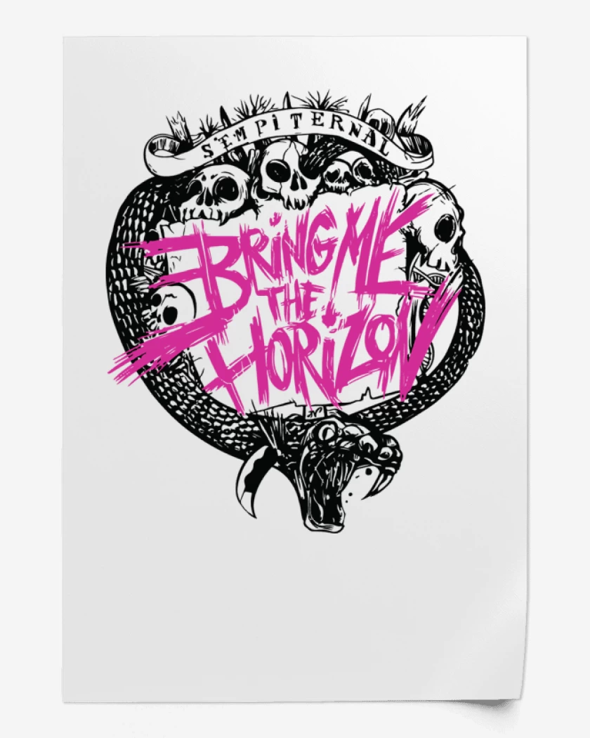 Print Bring me the horizon
