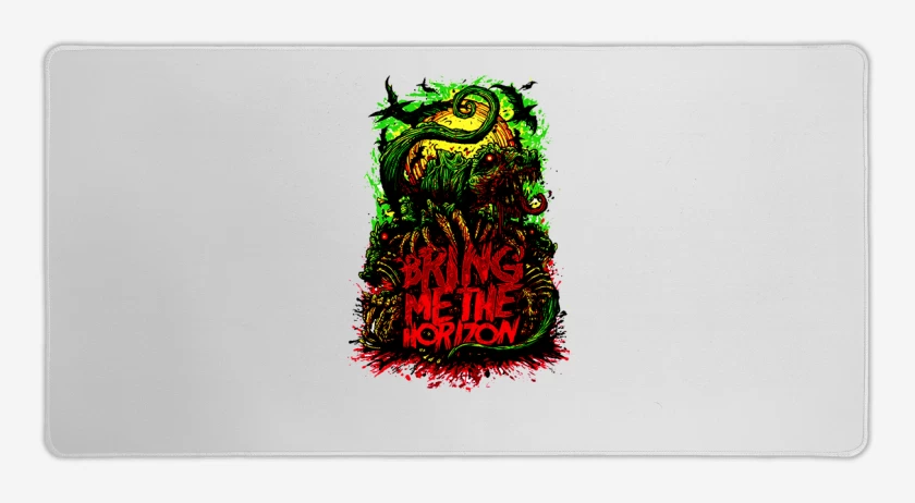 Mouse pad Gamer Blanco de Bring me the Horizon 2
