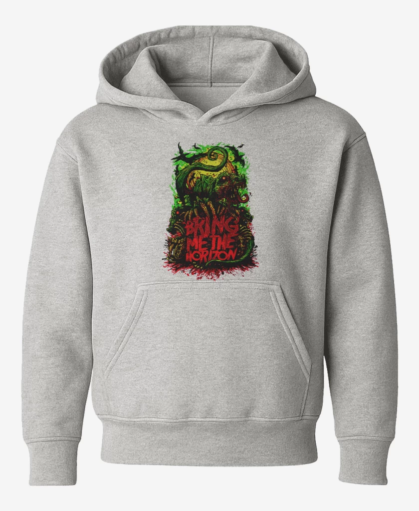 Poleron de niño Gris Melange de Bring me the Horizon 2