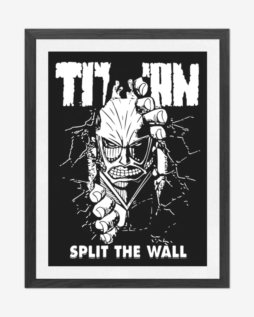 Cuadro decorativo Titan - Split The Wall