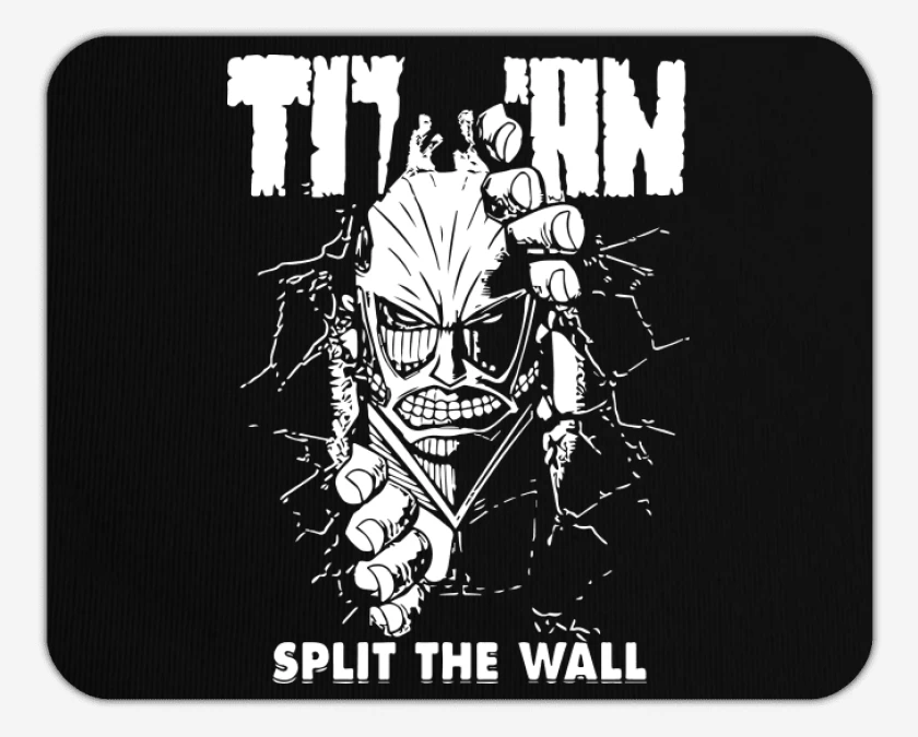 Mousepad Titan - Split The Wall