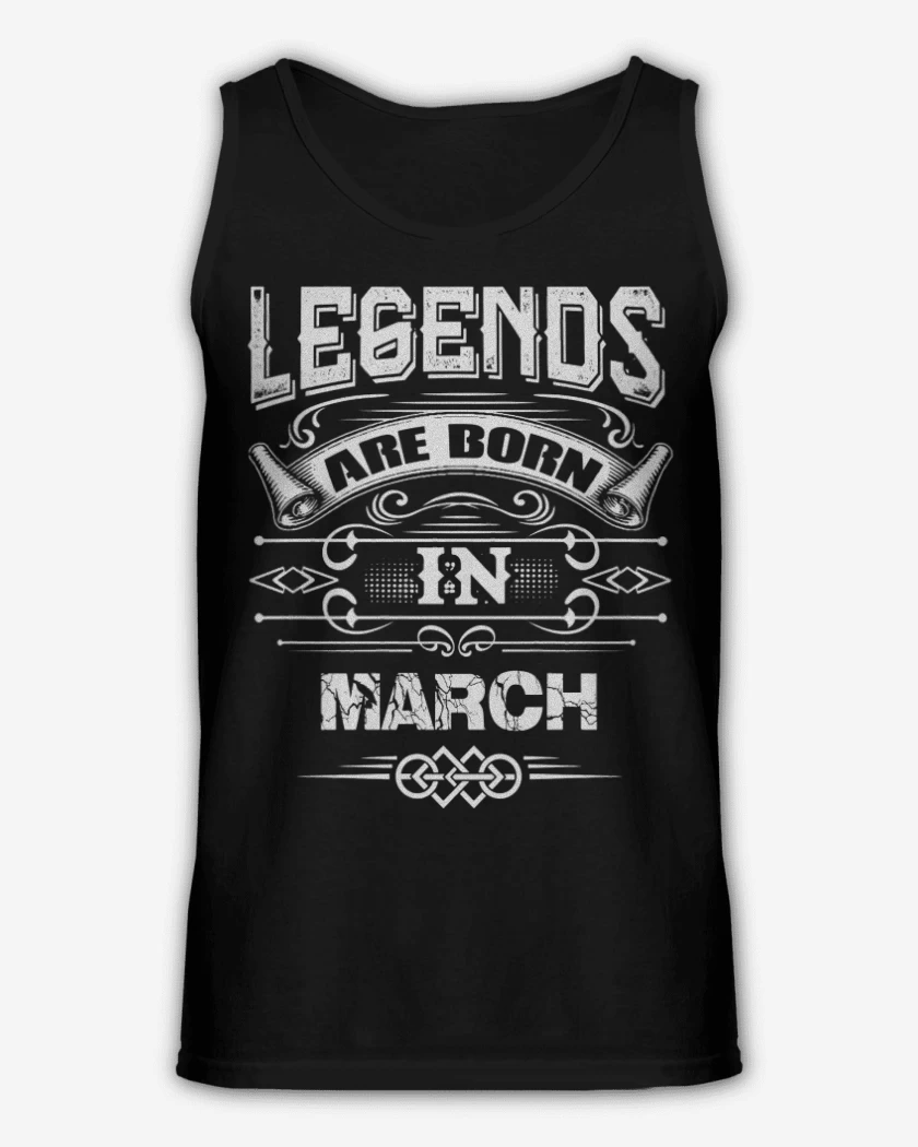 Sudadera Negro de leyends are born in march