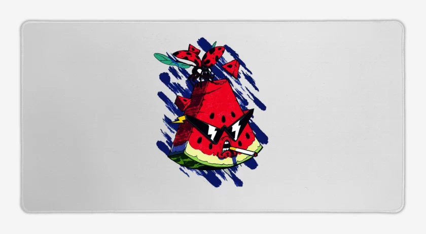 Mouse pad Gamer Blanco de Sandia