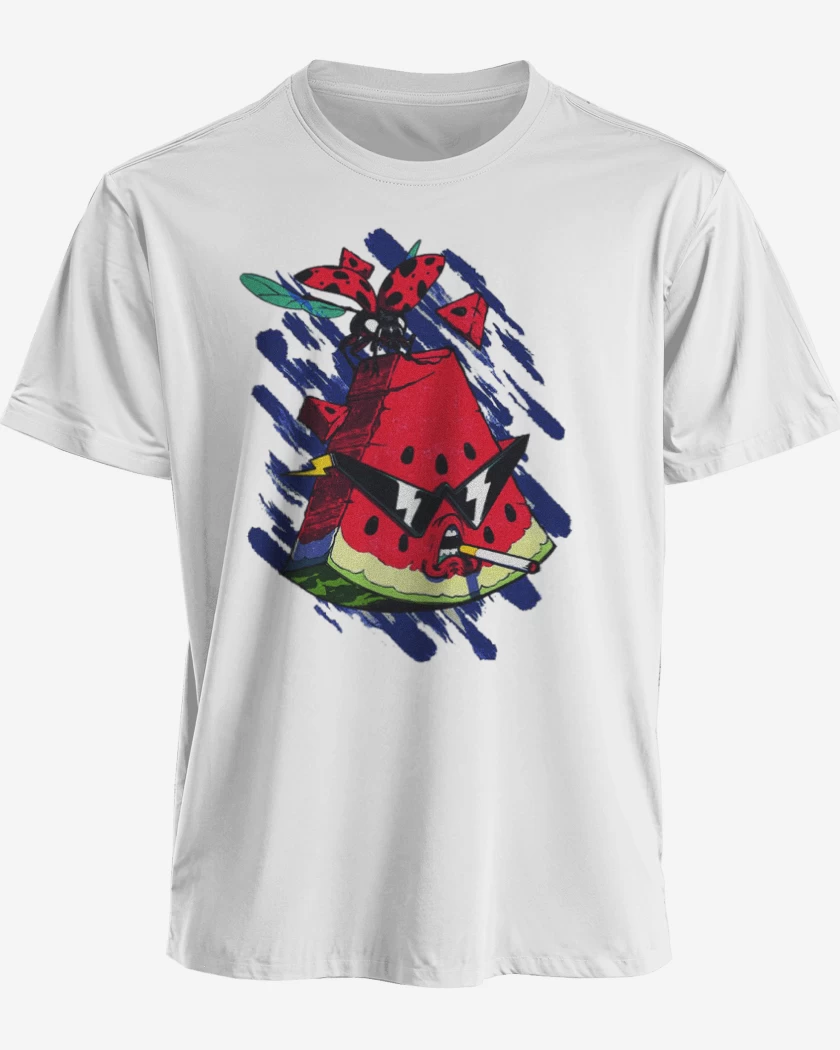 Polera premium Blanco de Sandia