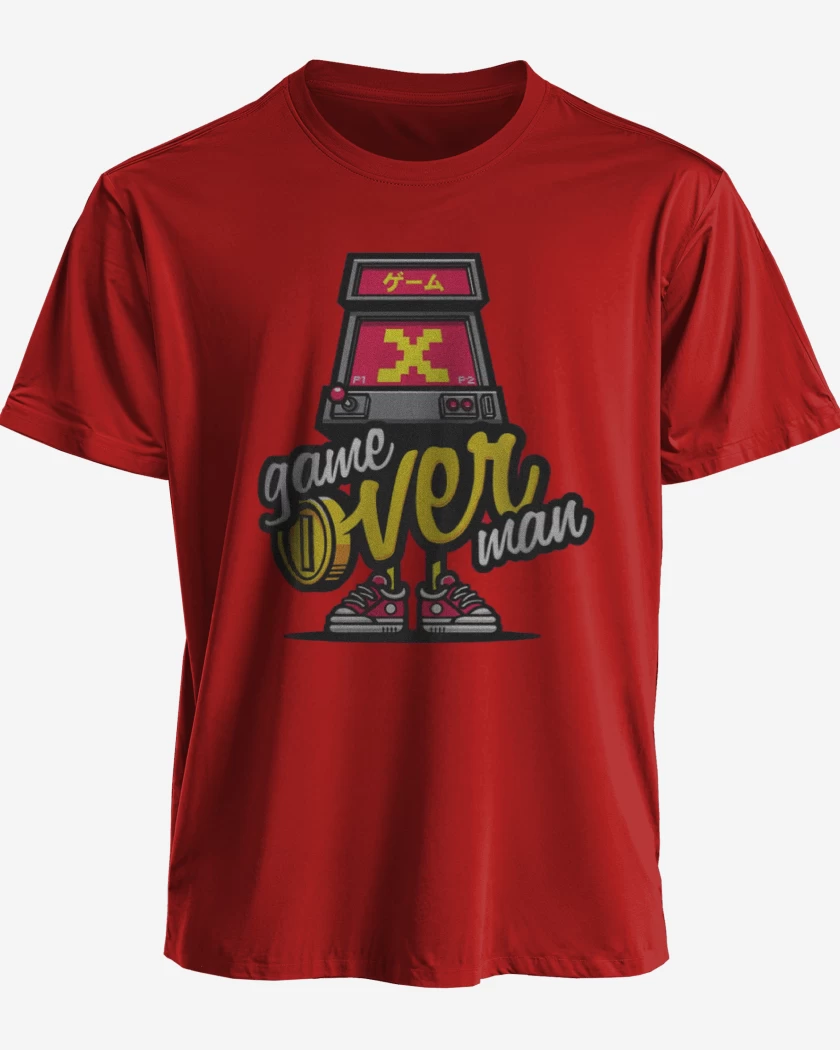 Polera Game over man