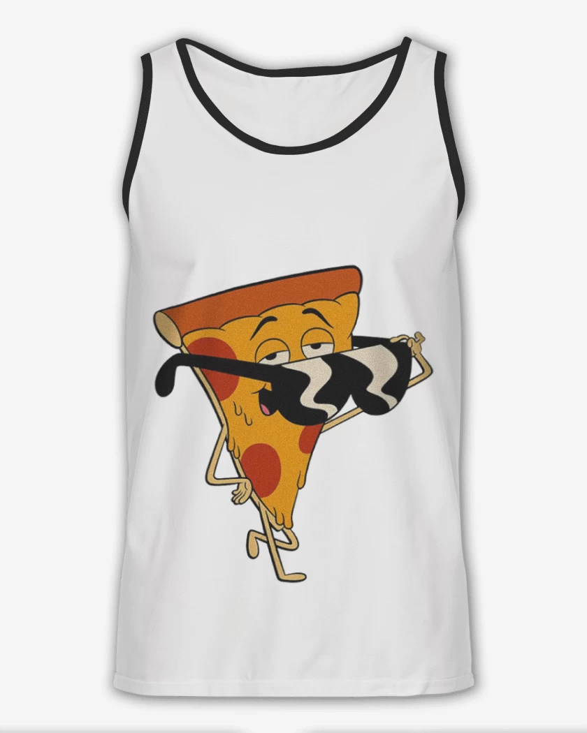 Sudadera Blanco de Pizza