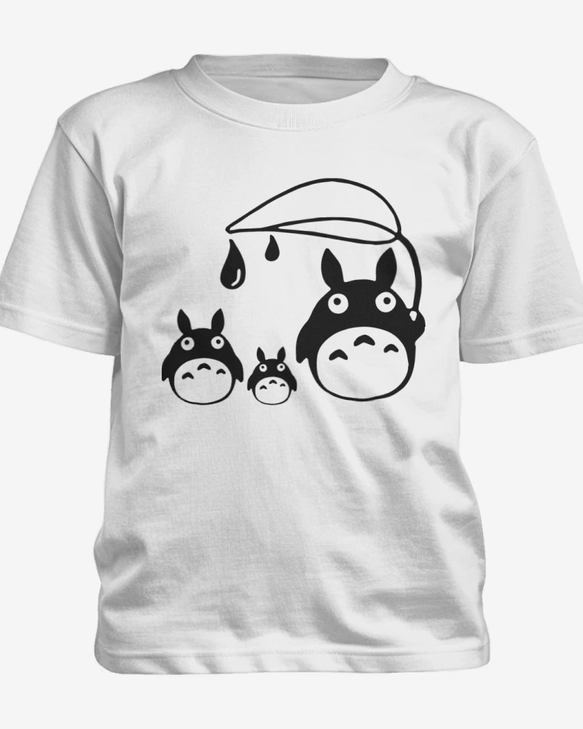 Polera de niño Blanco de Totoros
