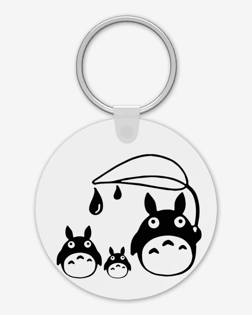 Llavero Blanco de Totoros