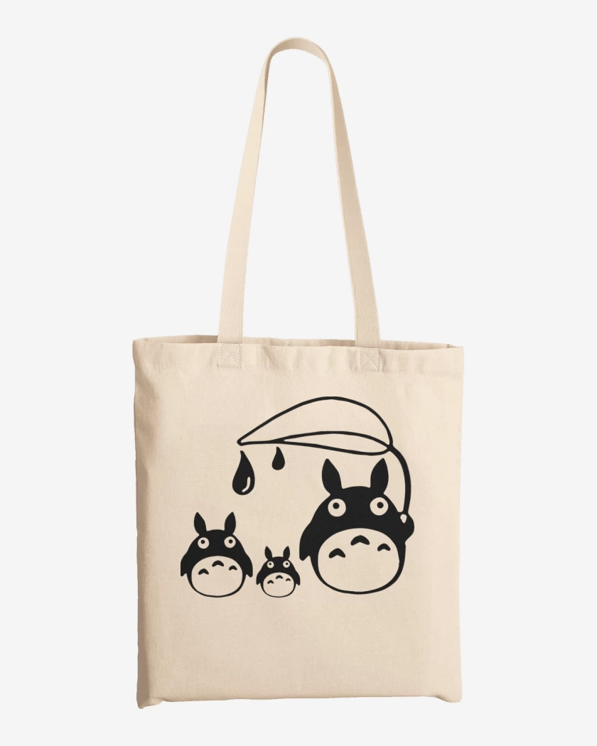 Totebag Blanco de Totoros