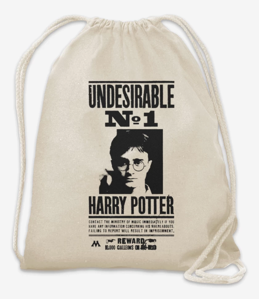 Mochila Harry potter wanted