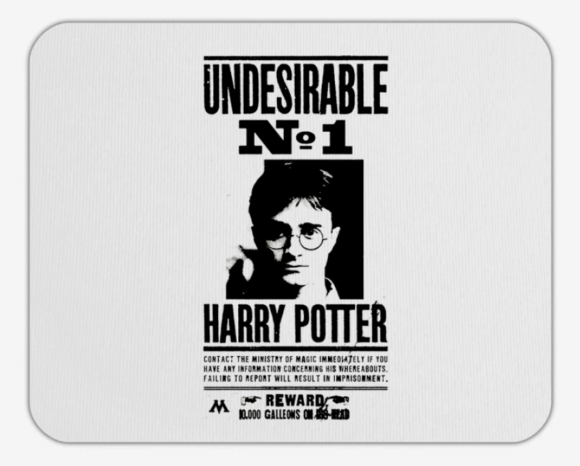 Mousepad Harry potter wanted