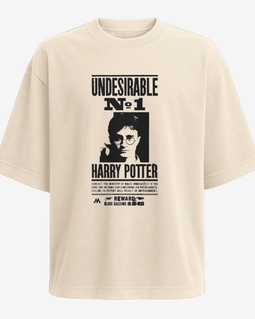 Polera Oversize Harry potter wanted