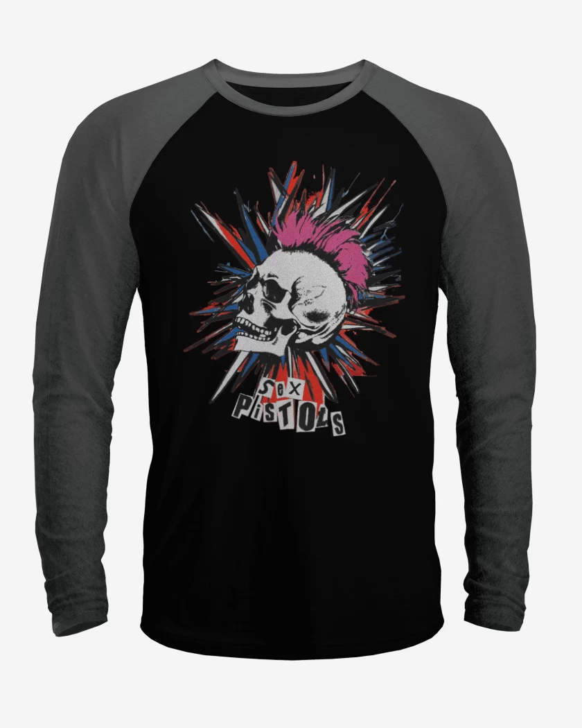 Polera Raglan Sex Pistols Full color