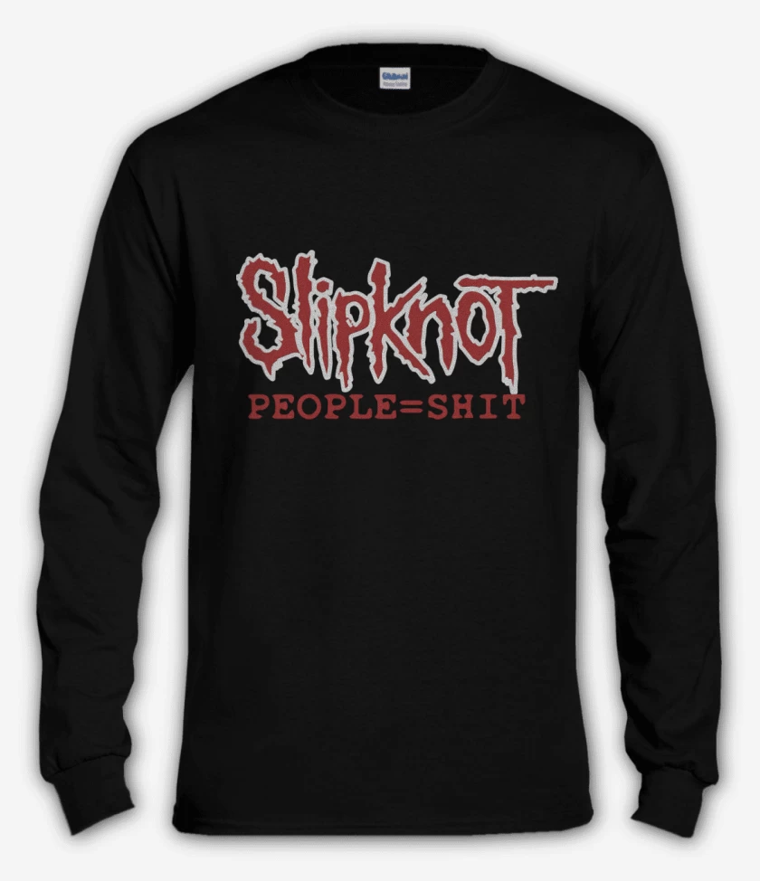 Polera manga larga Negro de Slipknot