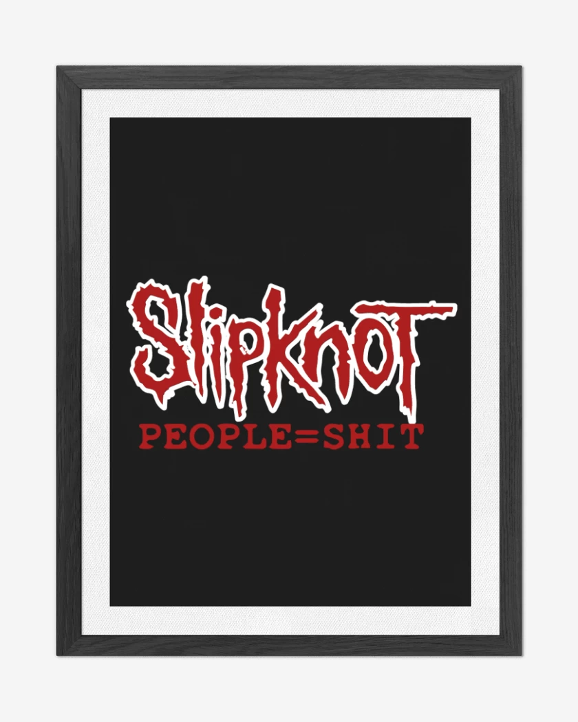 Cuadro decorativo Negro de Slipknot
