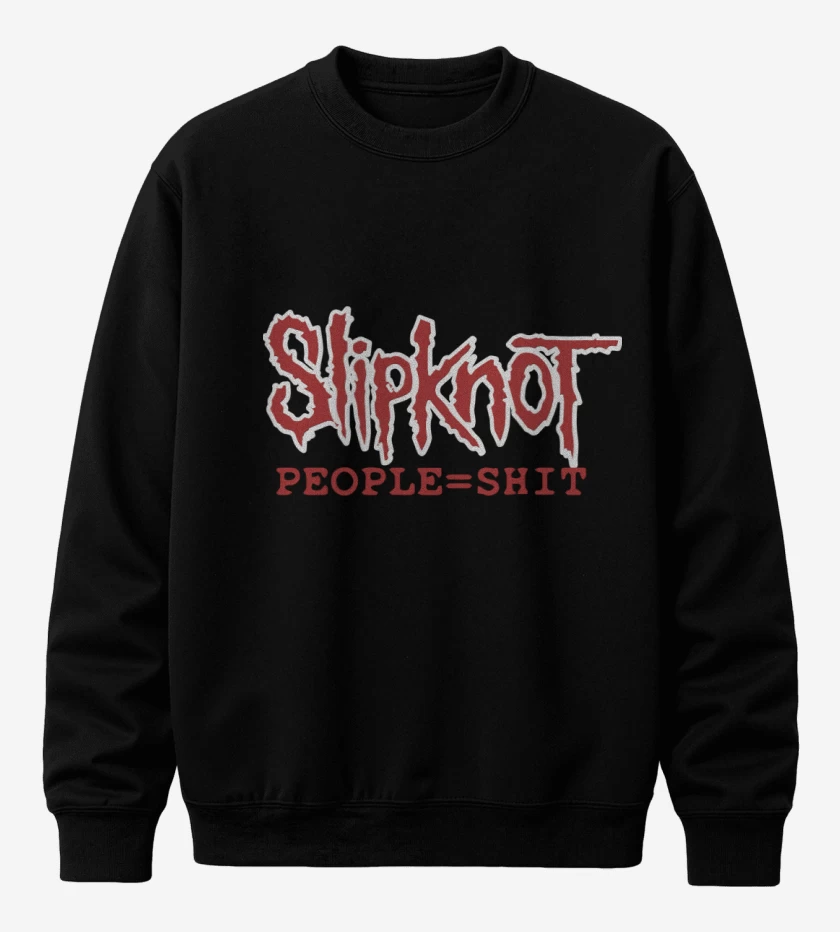 Poleron polo Negro de Slipknot