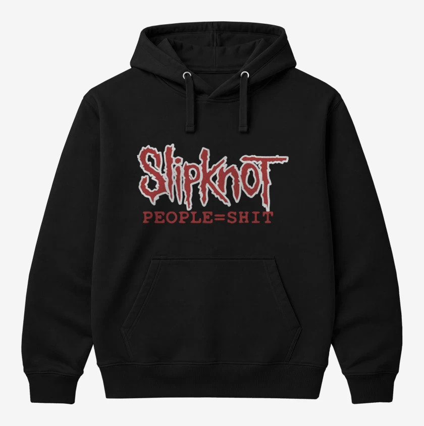 Polerón Canguro Negro de Slipknot
