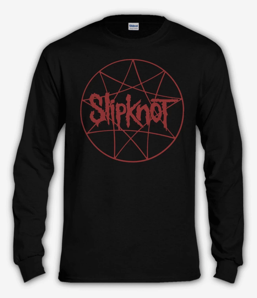 Polera manga larga Negro de Slipknot 2