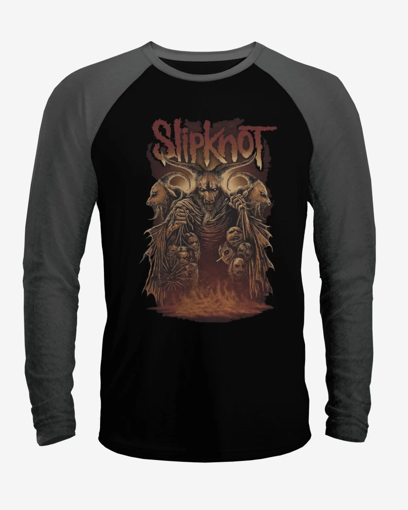 Polera Raglan Slipknot full color