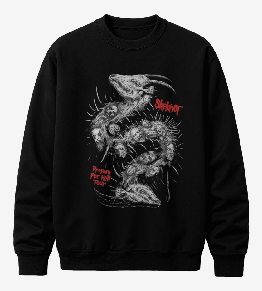 Poleron polo Slipknot full color 2