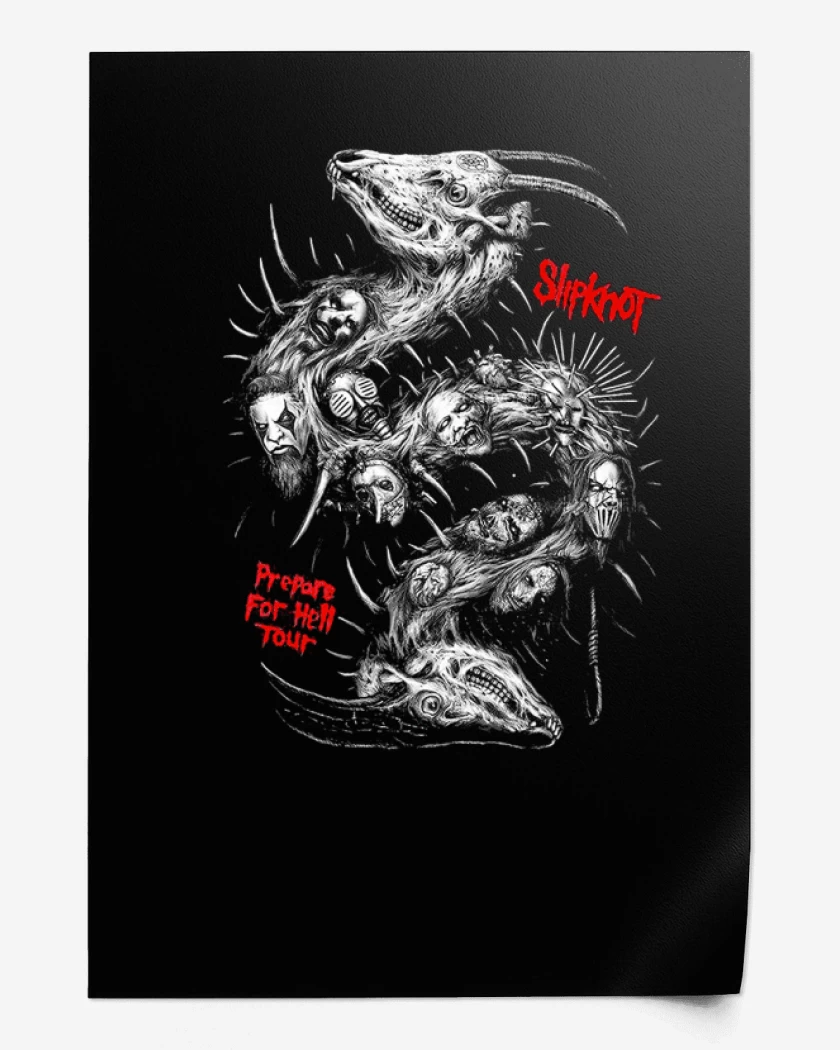 Print Slipknot full color 2