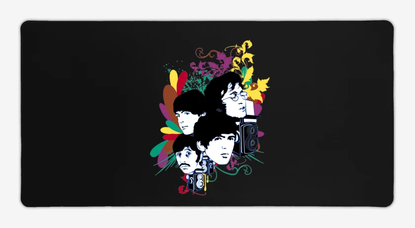 Mouse pad Gamer The Beatles full color