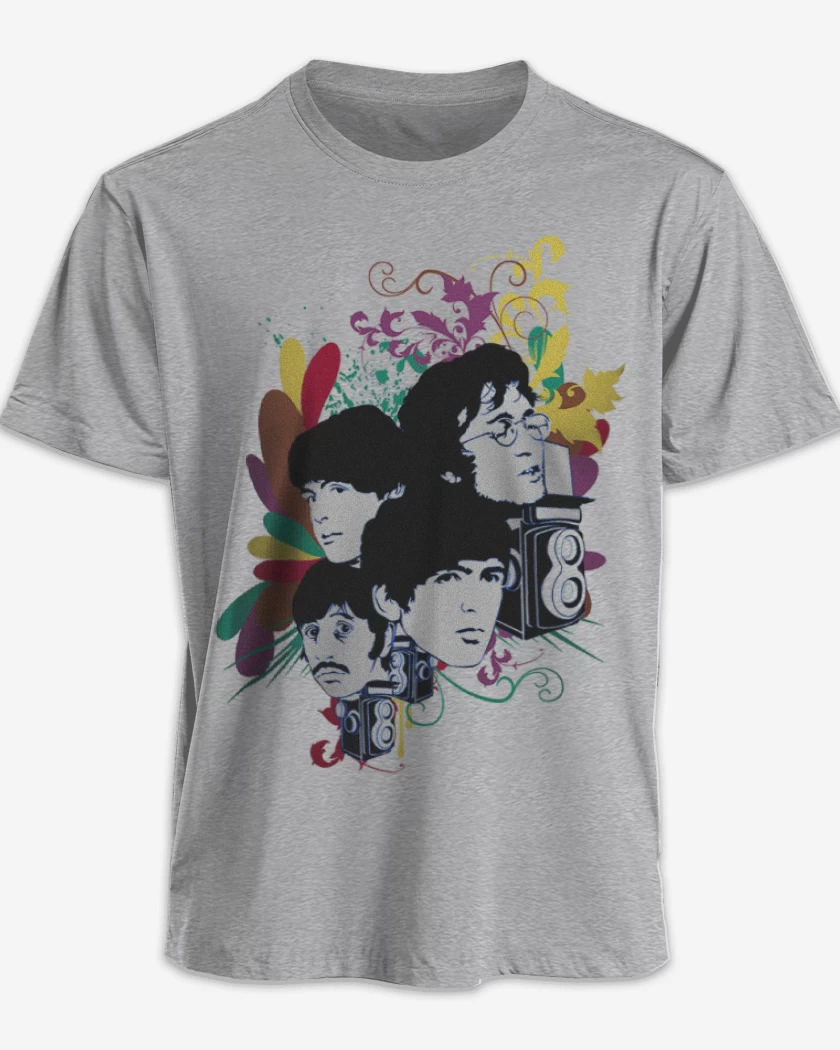 Polera The Beatles full color
